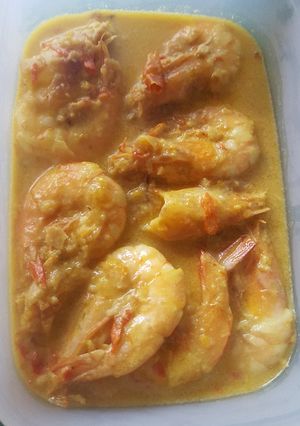 Foto resep Udang galah masak lemak cili api