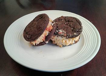 The New Way Making Recipe Halloween Brownie Cookie  Ice Cream Sandwiches Delicious Steady The New Way Making Recipe Halloween Brownie Cookie  Ice Cream Sandwiches Delicious Steady