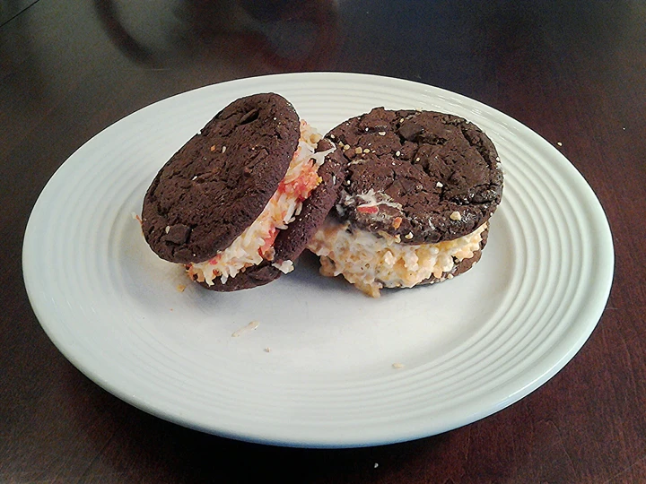 Easy Ways Make|Recipe} Halloween Brownie Cookie  Ice Cream Sandwiches, Tasty