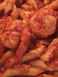 A picture of Shrimp Fra Diavolo.