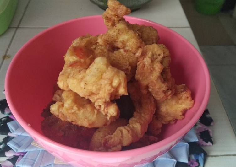 Udang Crispy Tanpa Telur