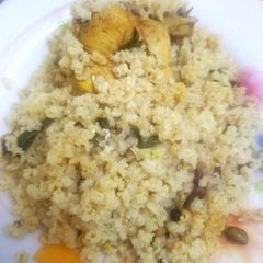 A picture of Brown Rice Chicken Pulao.