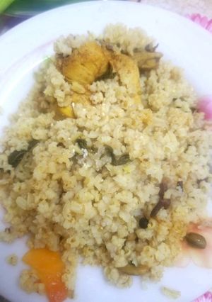 A picture of Brown Rice Chicken Pulao.