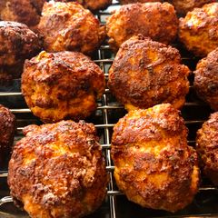 A picture of Masterchef Turkey Meatballs.