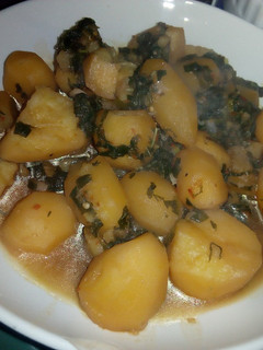 Potato porrage ainihin hoton girkin
