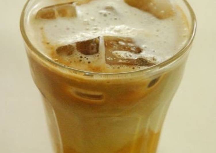 Recipe of Favorite Easy and Delicious! Instant Iced Cafe au Lait