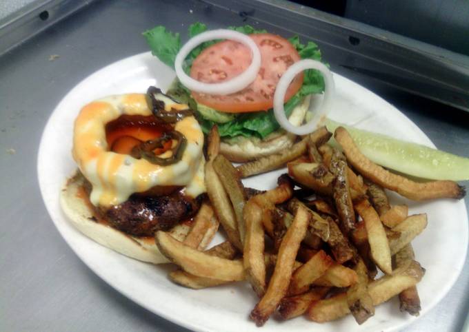 Recipe of Perfect Firetrucker' hamburger