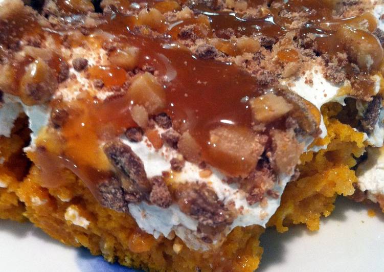 Simple Way to Prepare Speedy Better Than Sex Pumpkin Poke Cake