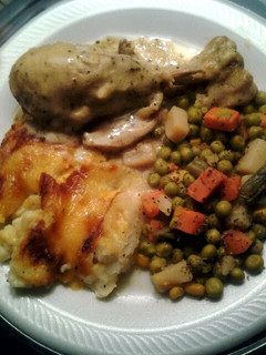 A picture of Kalah's fall-off-the-bone super moist roasted chicken.