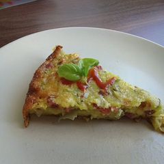 Zucchini Frittata Tart A picture of Zucchini Frittata Tart.