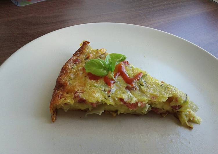 Zucchini Frittata Tart