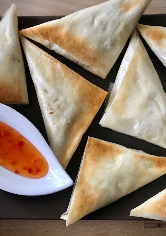 Una foto de Samosas