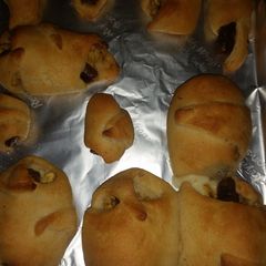A picture of My pigs in a blanket.