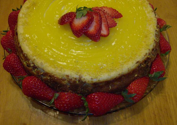 Recipe of Super Quick Homemade LEMON CHEESECAKE