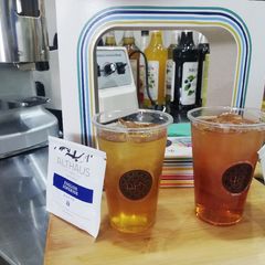 A picture of Iced Peach Tea.