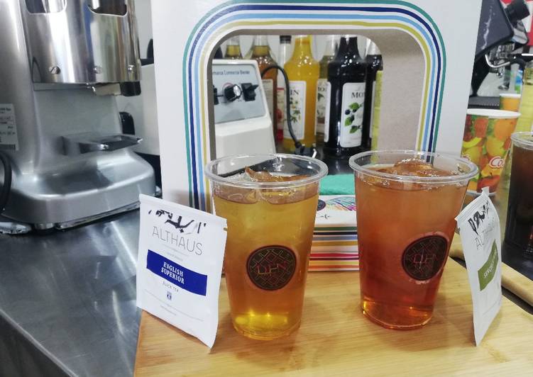 Recipe of Homemade Iced Peach Tea