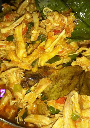 Foto resep Ayam suwir pedas