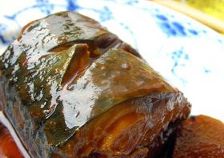 Recipe of Favorite Rich Miso-Simmered Mackerel