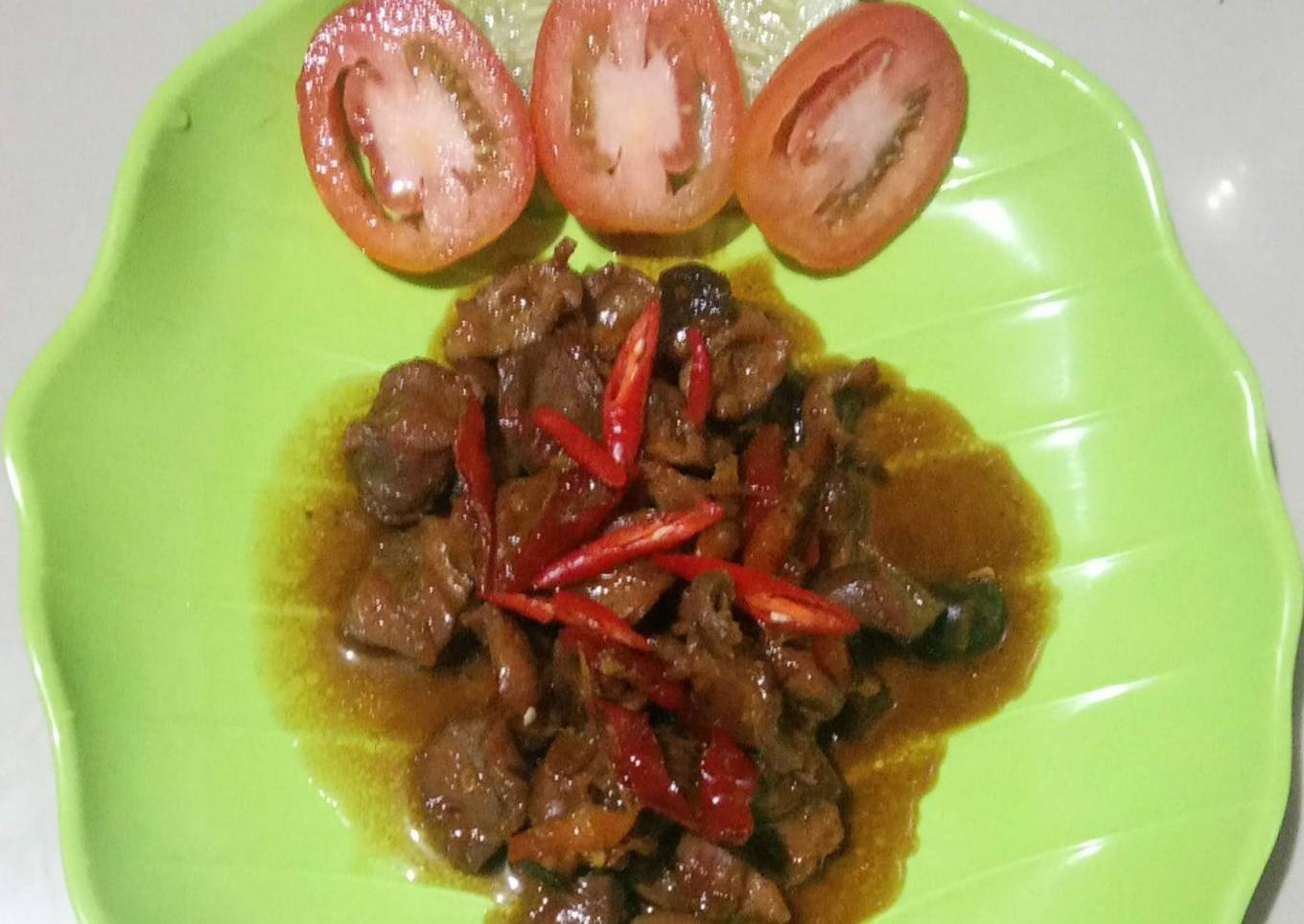 Ampela kecap pedas