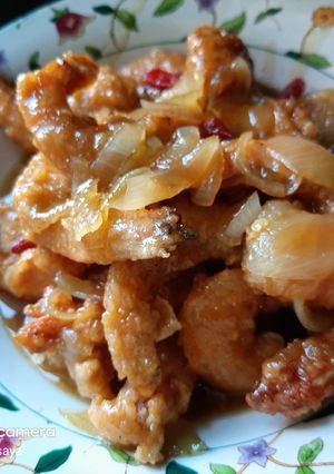 Foto resep Udang Saus Lemon