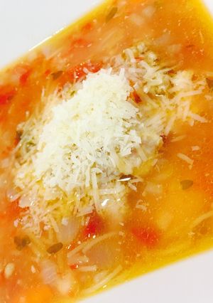 A picture of Tuscan Chicken Soup.