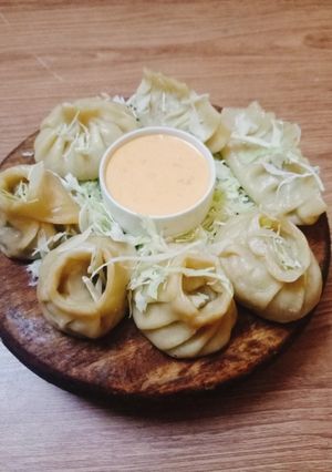 A picture of Veg Momos.