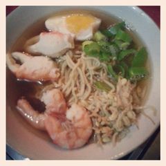 A picture of Seafood Ramen.