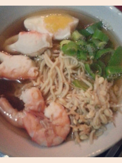 A picture of Seafood Ramen.