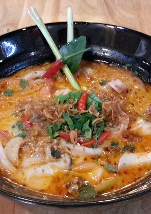 A picture of Quick Spicy Seafood Noodles :).