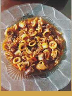 Foto resep Cumi saus mentega ala chef vini