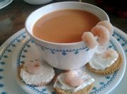 A picture of lobster bouillon