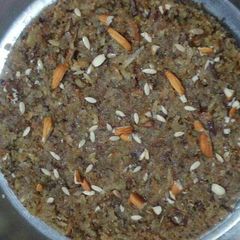 A picture of Suji Ka halwa.