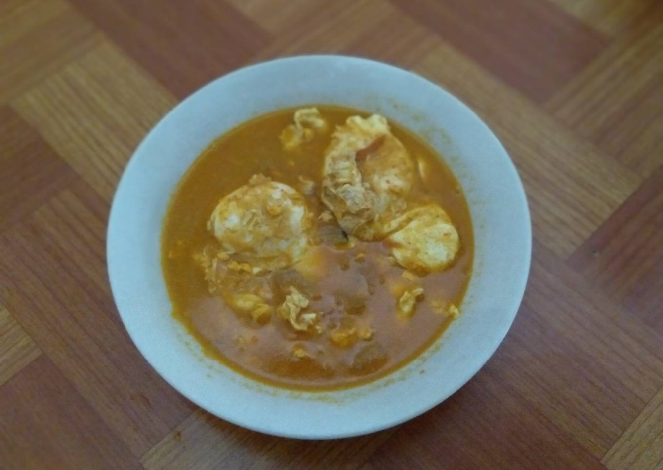 Gulai telur bebek ceplok