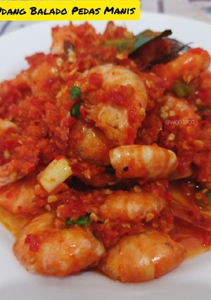 Foto resep Udang Balado Pedas Manis