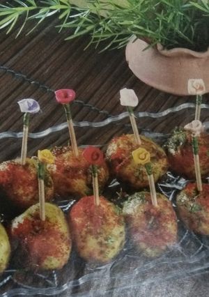 A picture of Zatpat chatpate Aloo.