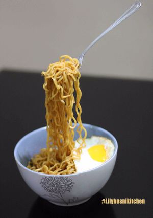 Foto resep Mie melayang - Mie kekinian
