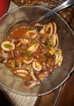 Foto resep Cumi asem manis