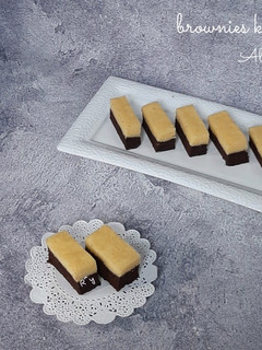 Foto resep Brownies kukus Keju (Ala) Amanda