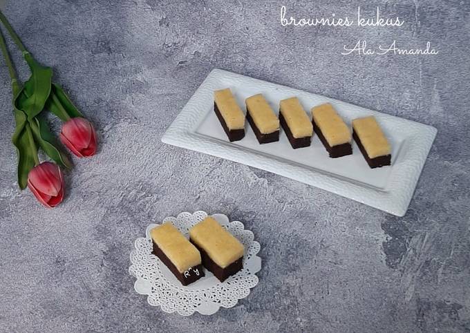 Brownies kukus Keju Ala Amanda