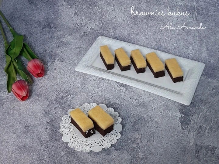 Langkah Mudah untuk Membuat Resep Brownies kukus Keju (Ala) Amanda yang Bikin Ngiler Anti Ribet, Uenak Banget