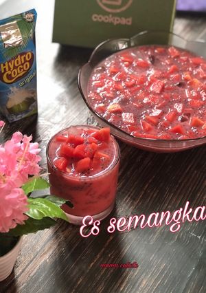 Foto resep Es semangka