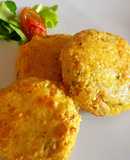 Hamburguesas de couz couz, (vegetariano)