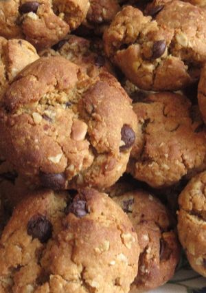 Zabpelyhes-mogyoróvajas keksz :) recept fotója