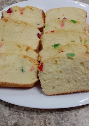 A picture of Dry fruit Cake.