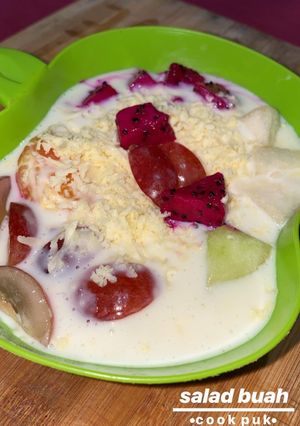Foto resep #Salad buah Nyummy ala c o o k p u k