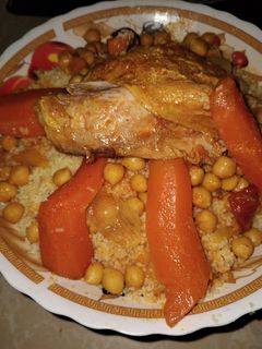 صورة لوصفة كسكس بالجزر
