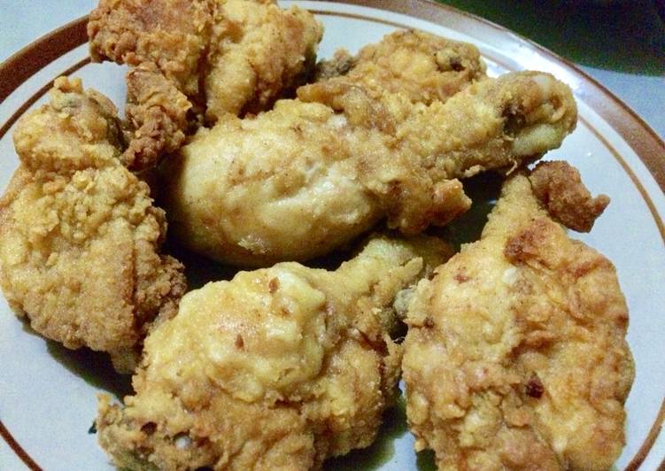 Resep Ayam Goreng ala KFC, Bikin Ngiler
