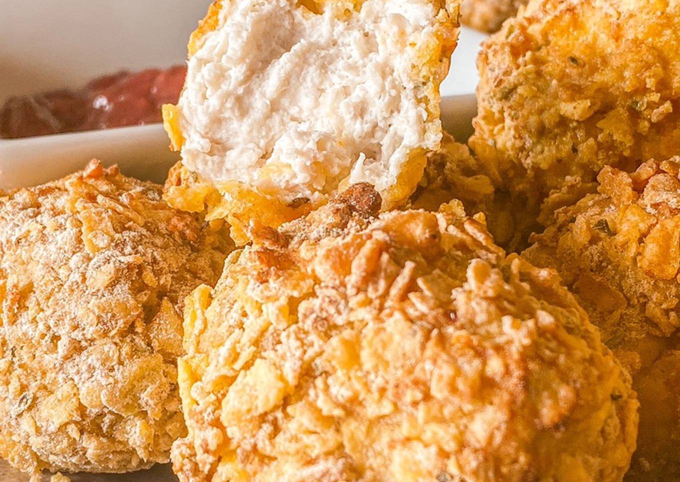 Palomitas de pollo en Airfryer