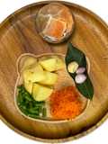 Resep MPASI 6m+ - Potato Puree with Salmon Garlic Butter