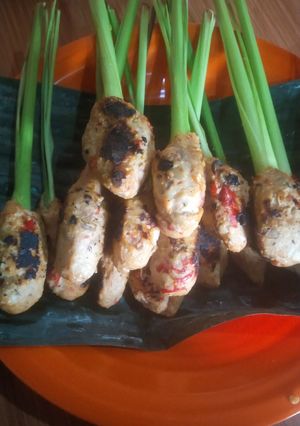 Foto resep Sate pusut aka sate lilit ayam